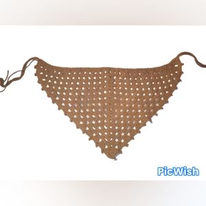 Crochet bandana